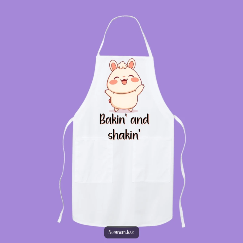 Funny Bao Bun Dance Apron - Kitchen Fun for Food Lovers, Perfect Chef Gift