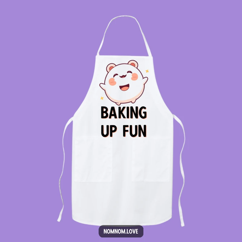 Funny Bao Bun Chef Apron - Gleeful Foodie Kitchen Wear - Perfect Funny Gift!