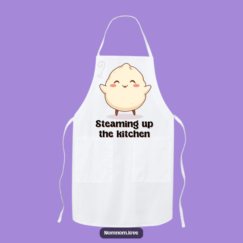 Funny Dumpling Jig Apron - Kitchen Fun for Food Lovers, Perfect Chef Gift