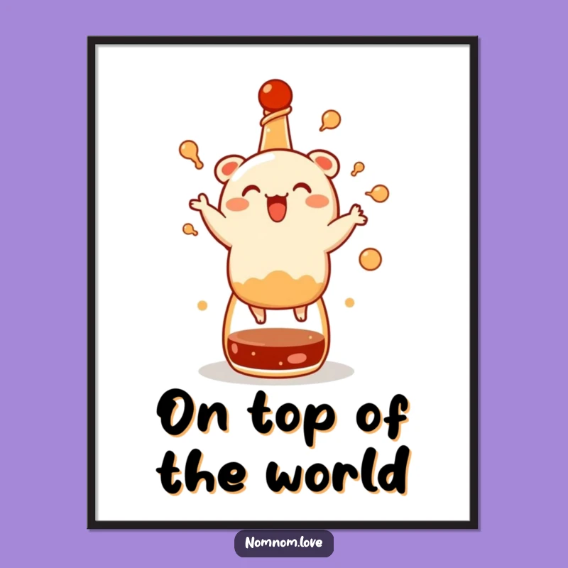 Funny Bao Bun Dance Digital Art: Instant Hilarious Foodie Decor for Your Walls