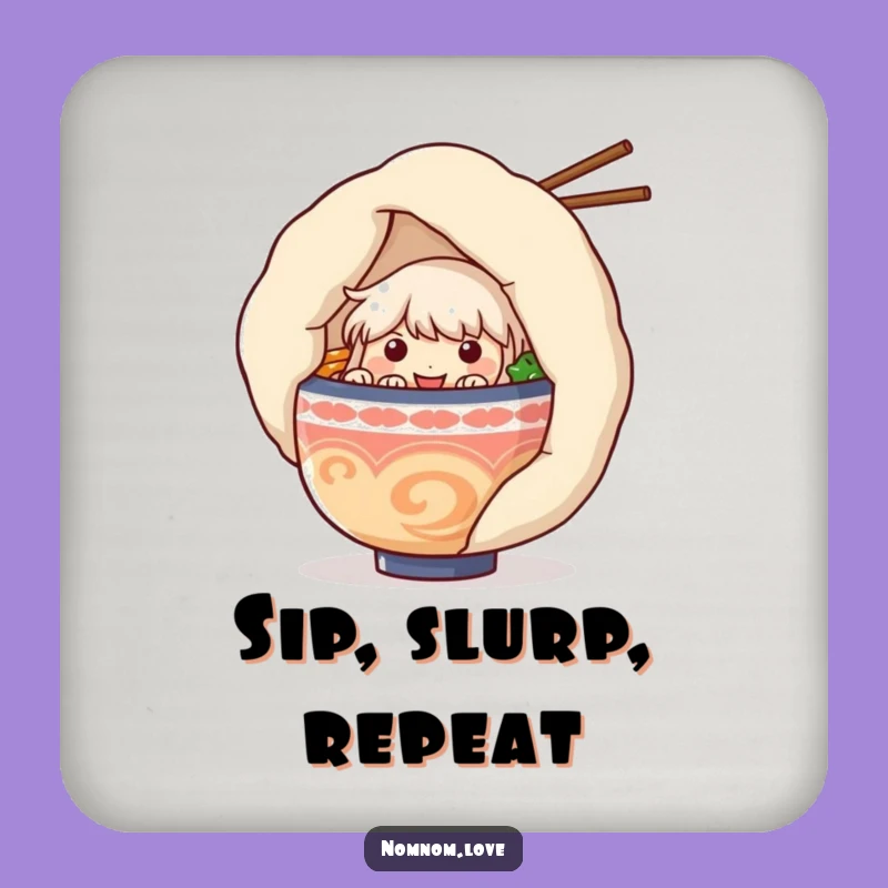 Funny Ramen Bowl & Dumpling Coaster Set - Protect Furniture with Comical Style