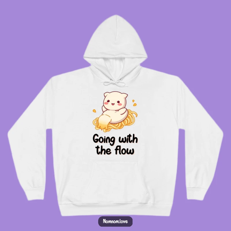 Cozy Funny Dumpling Noodle Slide Hoodie: Stay Warm with This Hilarious Foodie Apparel