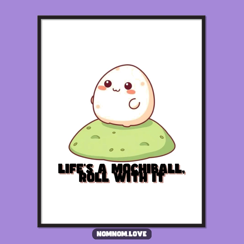 Funny Free Printable Mochi Art - Hilarious Downloadable Decor for Your Happy Space