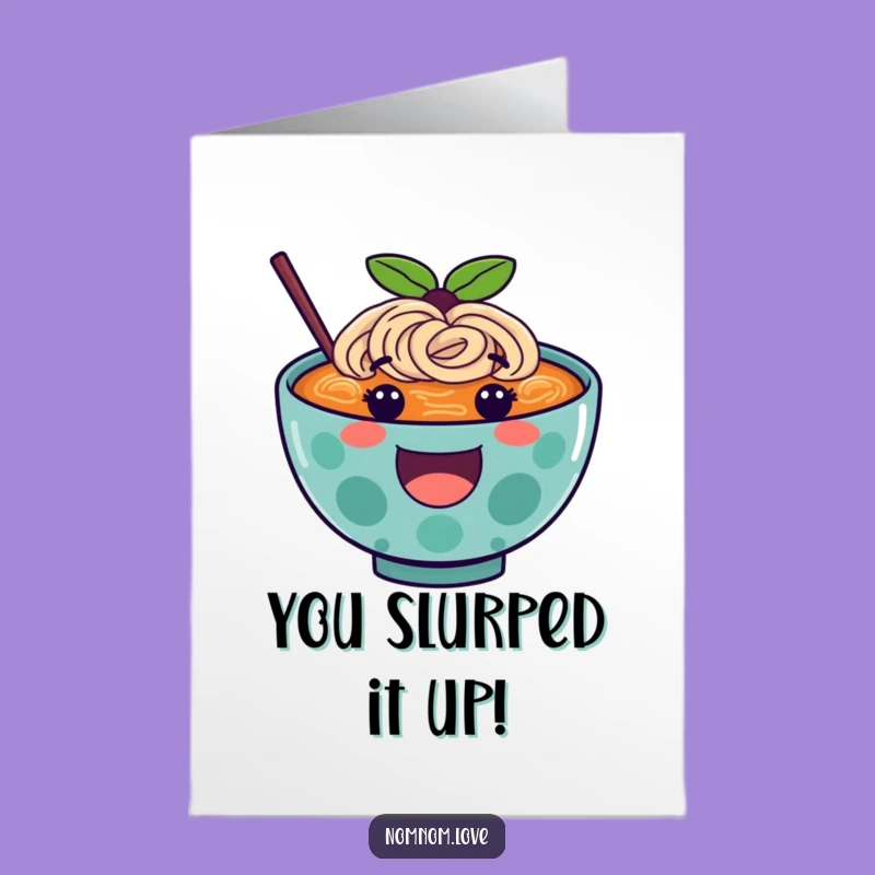 Free Printable Ramen Congrats Card: Celebrate with Funny Noodles, Download Today!