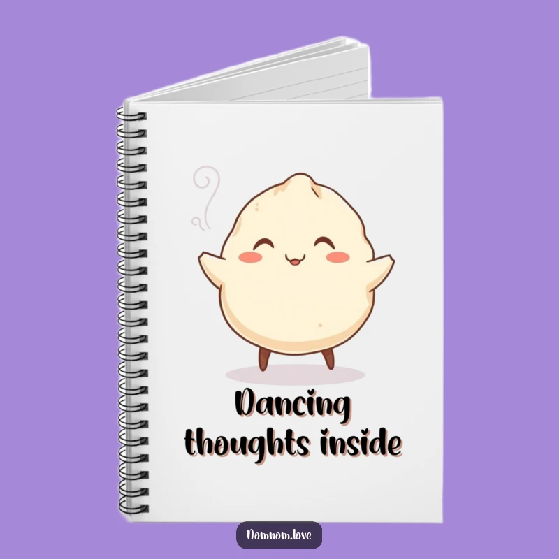 Funny Dumpling Jig Notebook - Jot Down Happy Thoughts