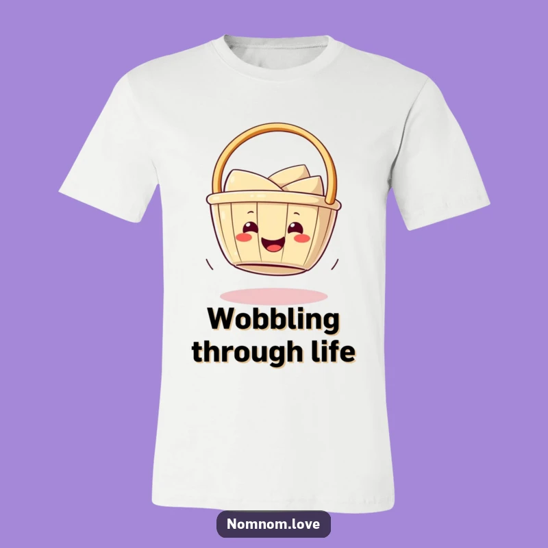 Funny Wobbling Dim Sum T-Shirt - Playful Foodie Apparel - Hilarious Gift!